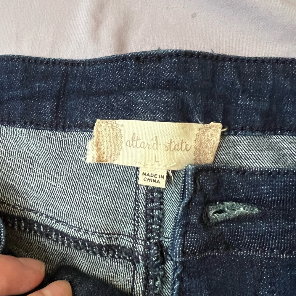 Altard State Jean Bell Bottoms. Size L